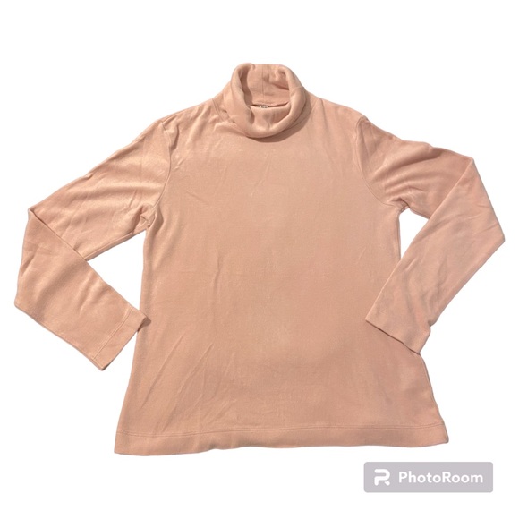 Uniqlo Heattech Fleece Turtleneck long sleeve T-Shirt - Picture 2 of 4